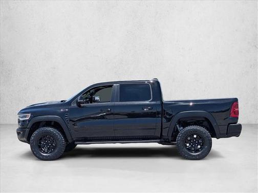 Diamond Black Crystal Pearlcoat 2026 RAM 1500 RHO Crew Cab 4x4 5'7' Box