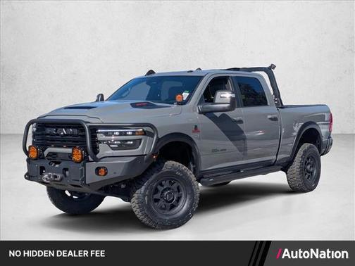 Ceramic Gray Clearcoat 2026 RAM 2500 Laramie Crew Cab 4x4 6'4' Box