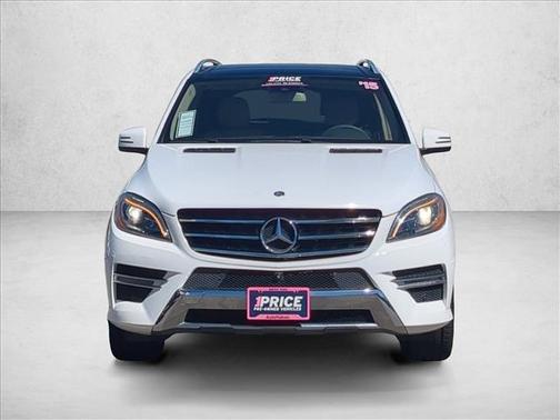White 2015 Mercedes-Benz M-Class 4MATIC