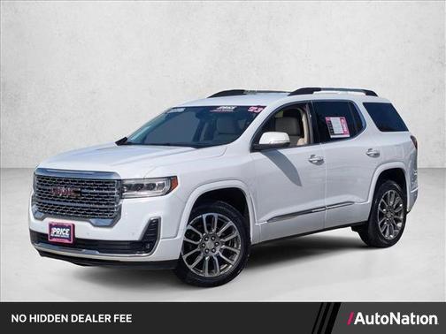 Summit White 2023 GMC Acadia Denali