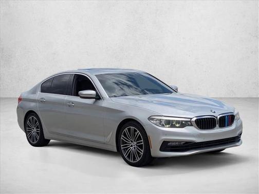 Glacier Silver Metallic 2018 BMW 530 530i