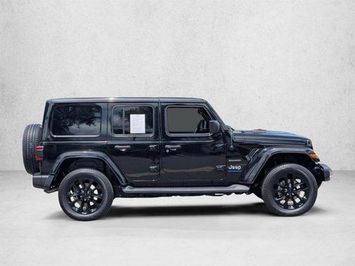 Black Clearcoat 2023 Jeep Wrangler 4xe Sahara