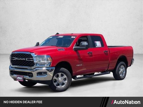 Flame Red Clearcoat 2024 RAM 2500 Big Horn Crew Cab 4x4 6'4' Box