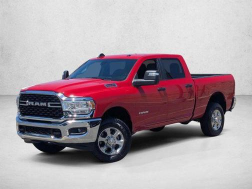 Flame Red Clearcoat 2024 RAM 2500 Big Horn Crew Cab 4x4 6'4' Box