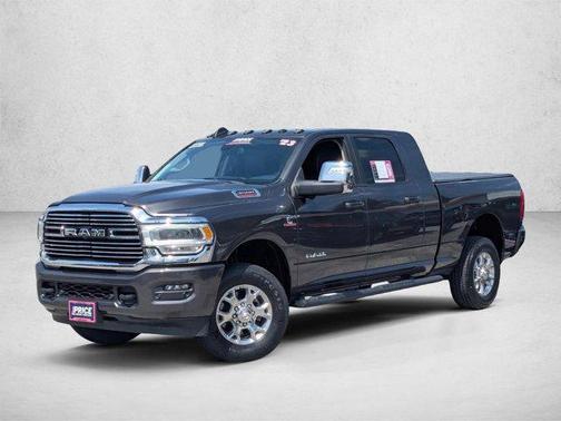 Granite Crystal Metallic Clearcoat 2023 RAM 3500 Laramie Mega Cab 4x4 6'4' Box