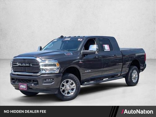 Granite Crystal Metallic Clearcoat 2023 RAM 3500 Laramie Mega Cab 4x4 6'4' Box