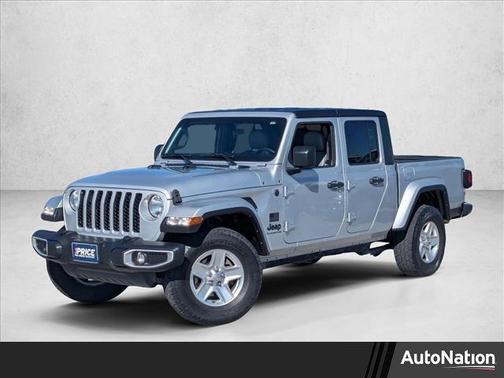 Silver Zynith Clearcoat 2022 Jeep Gladiator Sport S