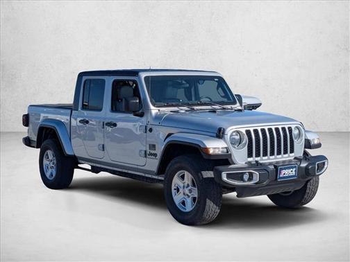 Silver Zynith Clearcoat 2022 Jeep Gladiator Sport S