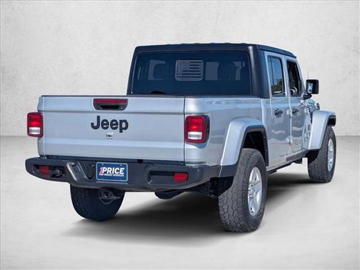 Silver Zynith Clearcoat 2022 Jeep Gladiator Sport S