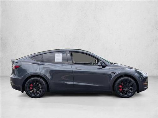 Stealth Grey 2025 Tesla Model Y Long Range Dual Motor All-Wheel Drive