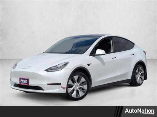Pearl White Multi-Coat 2021 Tesla Model Y Long Range Dual Motor All-Wheel Drive