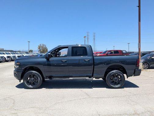 Forged Blue Metallic 2026 RAM 2500 Black Express Crew Cab 4x4 6'4' Box