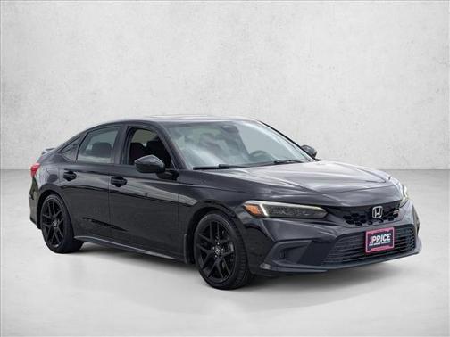 Crystal Black Pearl 2022 Honda Civic Si Base
