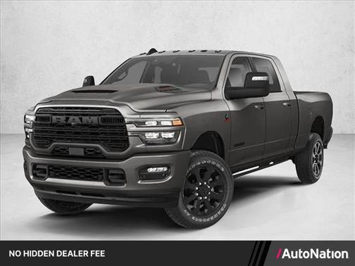 Granite Crystal Metallic Clearcoat 2026 RAM 2500 Laramie Mega Cab 4x4 6'4' Box