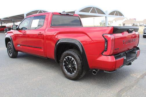 Supersonic Red 2024 Toyota Tundra Hybrid Platinum