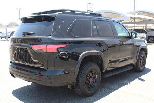 Midnight Black Metallic 2025 Toyota Sequoia TRD Pro