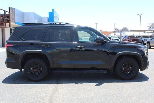 Midnight Black Metallic 2025 Toyota Sequoia TRD Pro