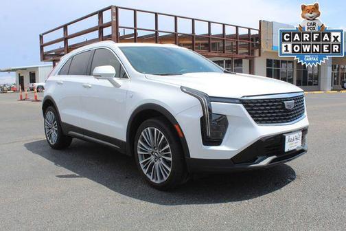 Crystal White Tricoat 2024 Cadillac XT4 Premium Luxury