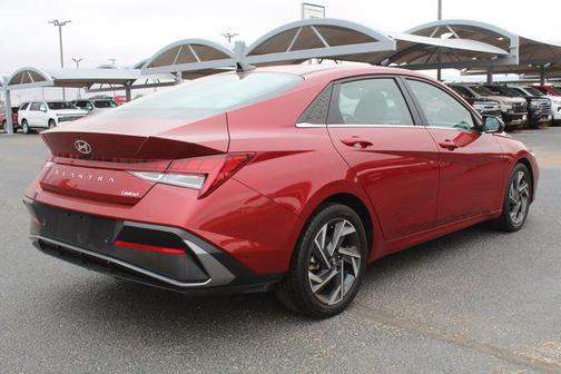 Red 2024 Hyundai ELANTRA Limited