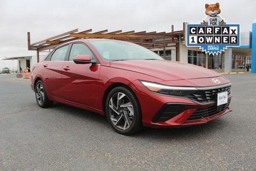 Red 2024 Hyundai ELANTRA Limited