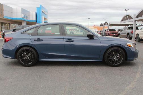 Blue Lagoon Pearl 2025 Honda Civic Sport