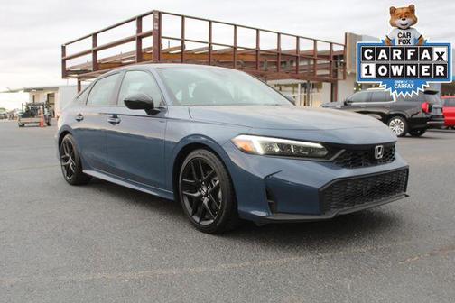 Blue Lagoon Pearl 2025 Honda Civic Sport