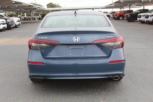Blue Lagoon Pearl 2025 Honda Civic Sport