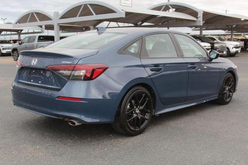 Blue Lagoon Pearl 2025 Honda Civic Sport