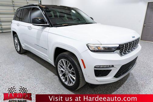 Bright White Clearcoat 2023 Jeep Grand Cherokee 4xe Summit