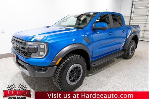 Velocity Blue Metallic 2026 Ford Ranger Raptor