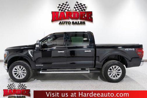Agate Black Metallic 2024 Ford F-150 Lariat