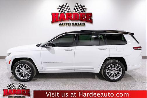 Bright White Clearcoat 2023 Jeep Grand Cherokee L Summit