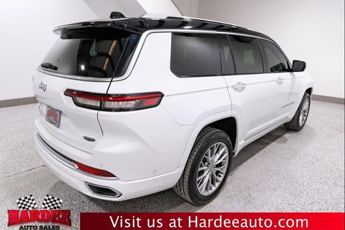 Bright White Clearcoat 2023 Jeep Grand Cherokee L Summit