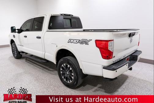 Pearl White 2019 Nissan Titan XD PRO-4X