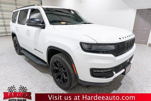 Bright White Clearcoat 2024 Jeep Wagoneer Series II Carbide