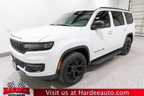 Bright White Clearcoat 2024 Jeep Wagoneer Series II Carbide