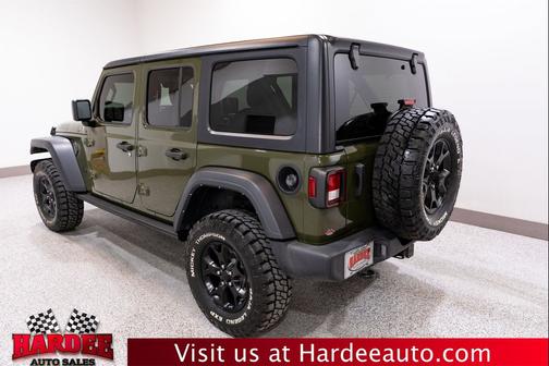 Sarge Green Clearcoat 2023 Jeep Wrangler Willys