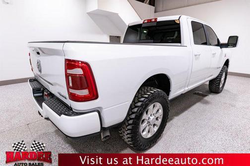 Bright White Clearcoat 2023 RAM 2500 Laramie Crew Cab 4x4 6'4' Box