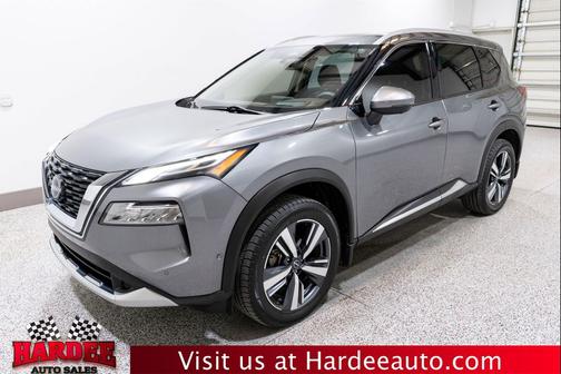 Gun Metallic 2023 Nissan Rogue Platinum