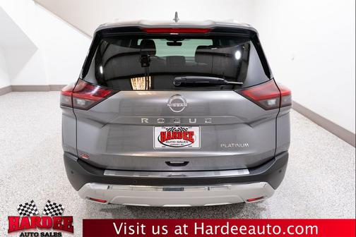 Gun Metallic 2023 Nissan Rogue Platinum