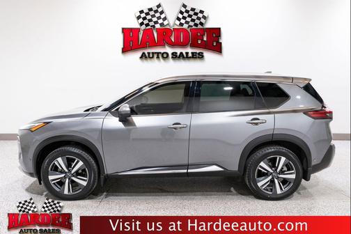 Gun Metallic 2023 Nissan Rogue Platinum