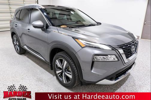 Gun Metallic 2023 Nissan Rogue Platinum