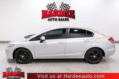 Alabaster Silver Metallic 2015 Honda Civic SE