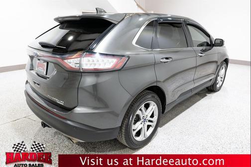 Magnetic Metallic 2017 Ford Edge Titanium