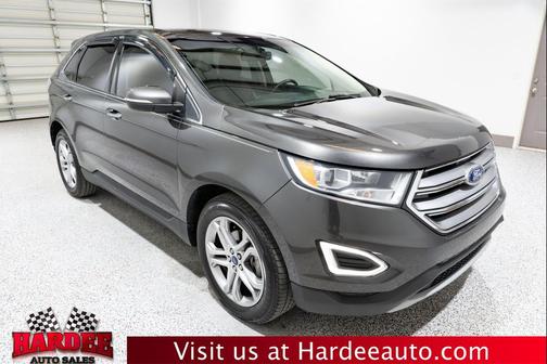 Magnetic Metallic 2017 Ford Edge Titanium
