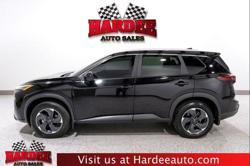 Super Black 2024 Nissan Rogue SV