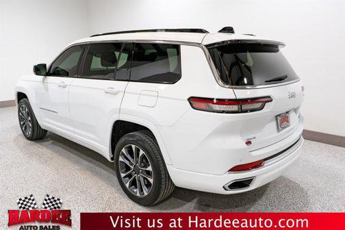 Bright White Clearcoat 2025 Jeep Grand Cherokee L Overland