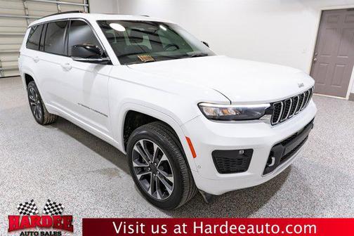 Bright White Clearcoat 2025 Jeep Grand Cherokee L Overland