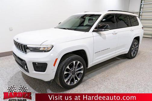 Bright White Clearcoat 2025 Jeep Grand Cherokee L Overland