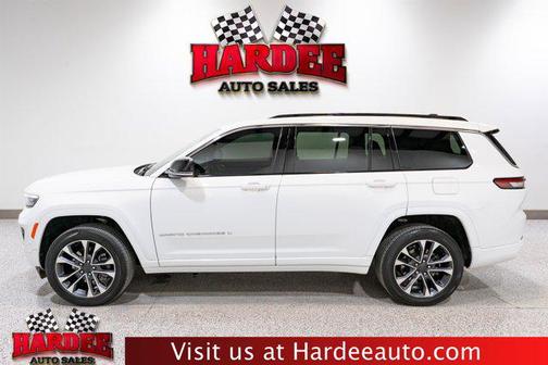 Bright White Clearcoat 2025 Jeep Grand Cherokee L Overland
